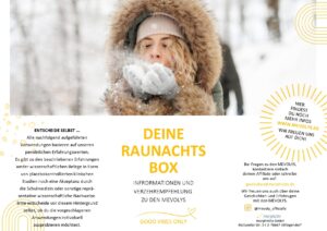 RAUNACHTS-BOX MEVOLYS Verzehrempfehlungen